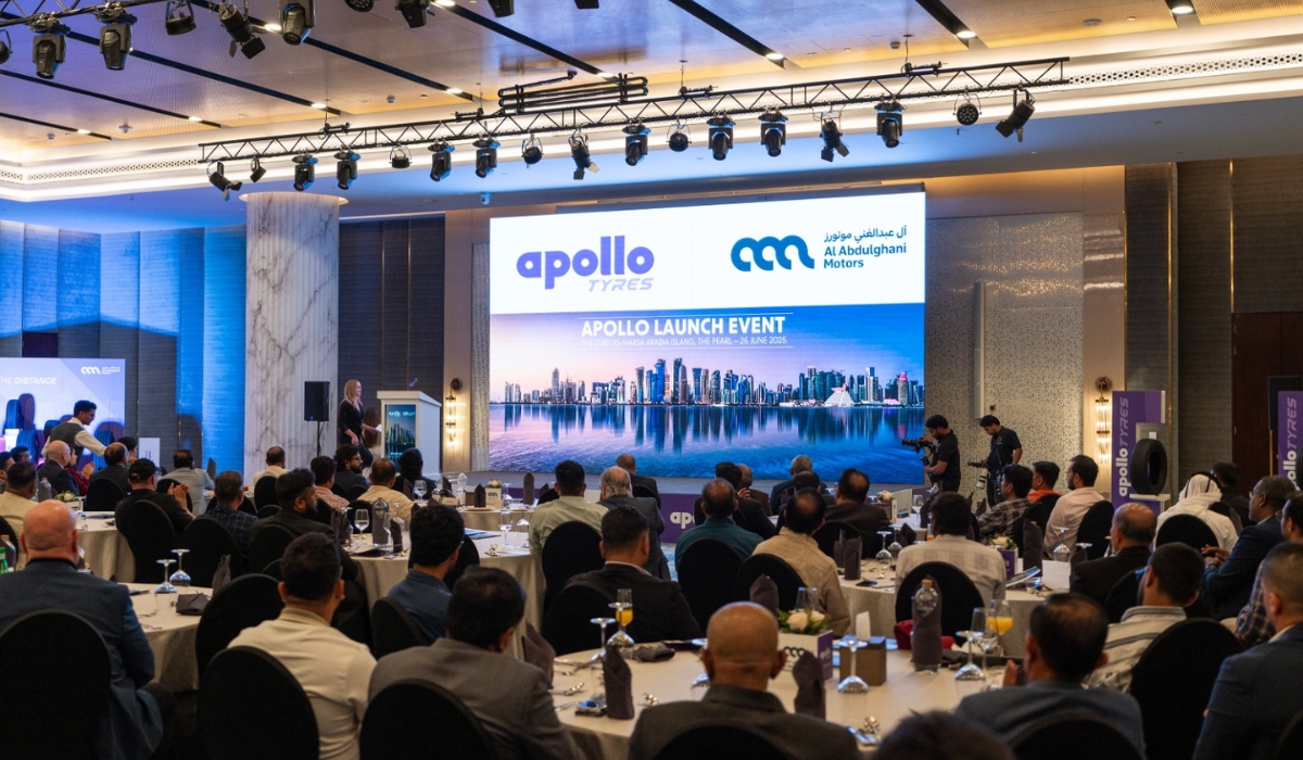 Al Abdulghani Motors Re Launches Apollo Tyres in Qatar as Exclusive Distributor